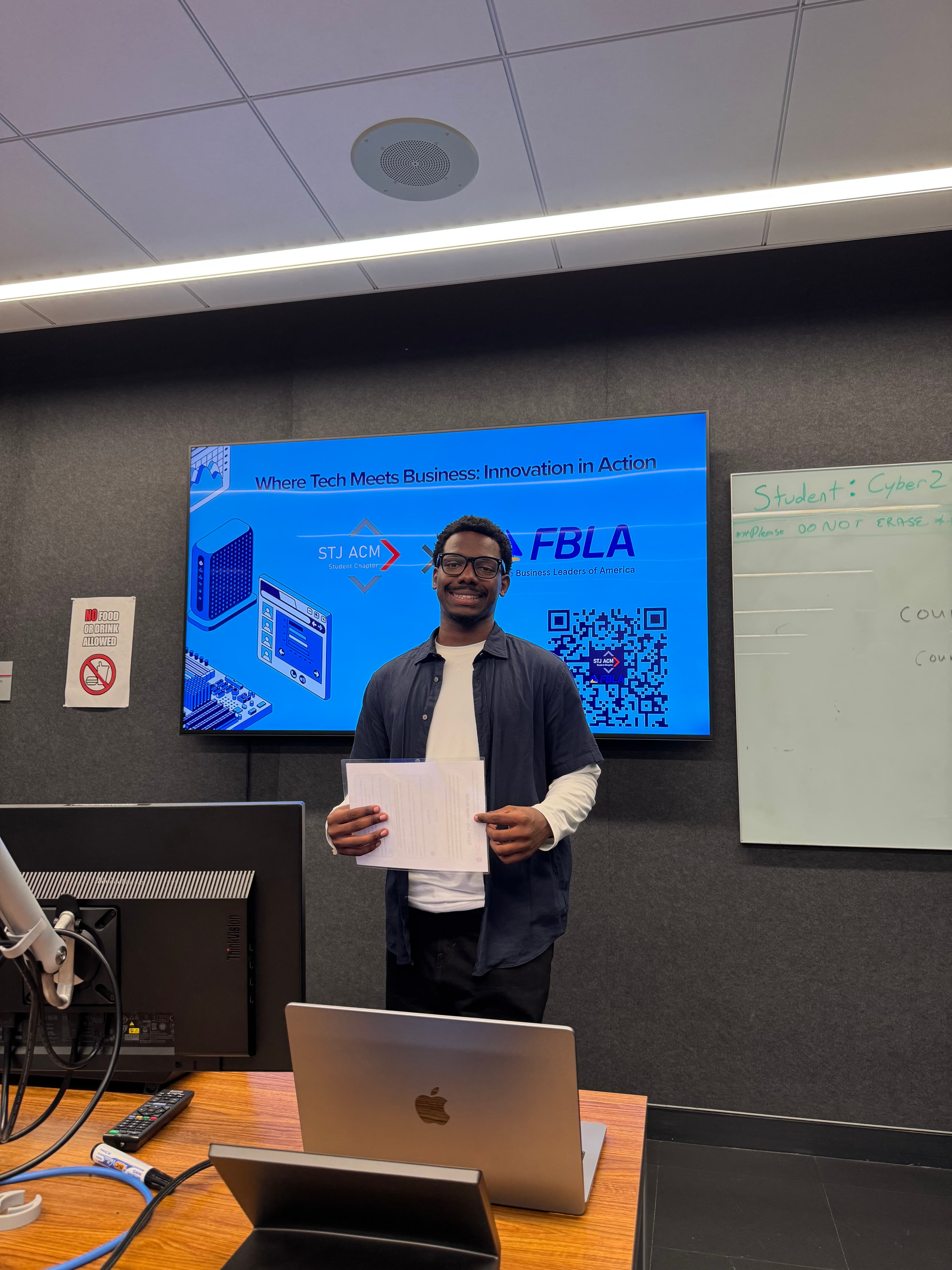 STJ ACM x FBLA Where Tech Meets Business: Innovation in Action